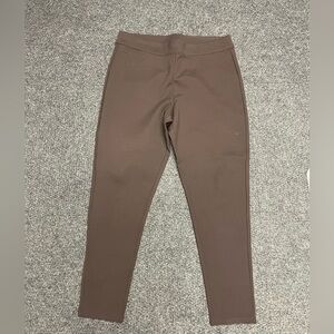 Soft Surroundings Chocolate Brown Pull On pants Womens Size Large